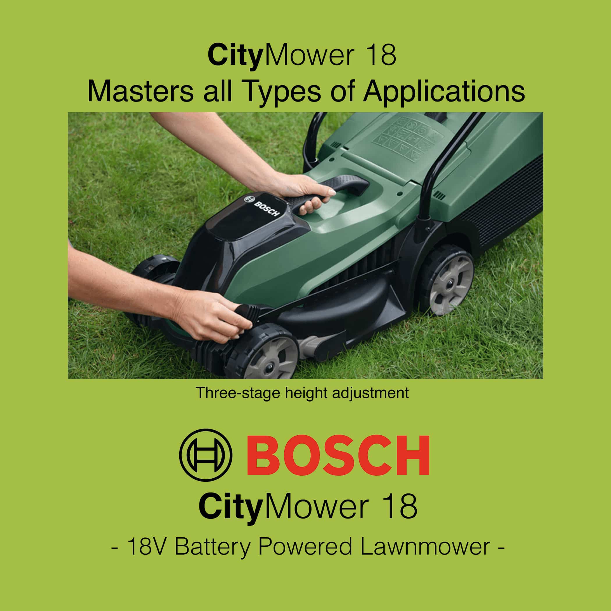 Bosch CityMower 18 - Lawn Mower - Image 7