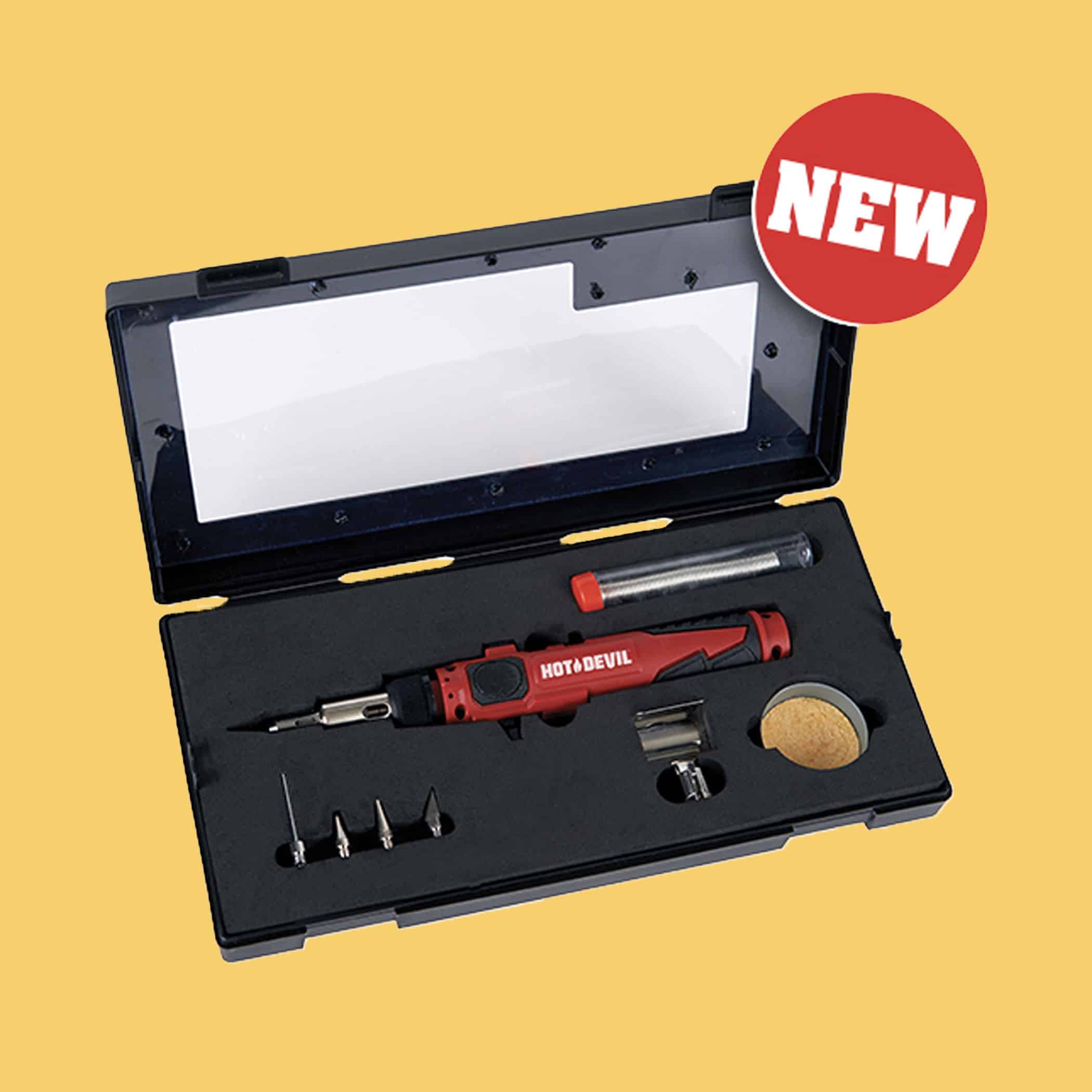 Hot Devil 9 Piece Torch and Soldering Iron Kit - Image 1