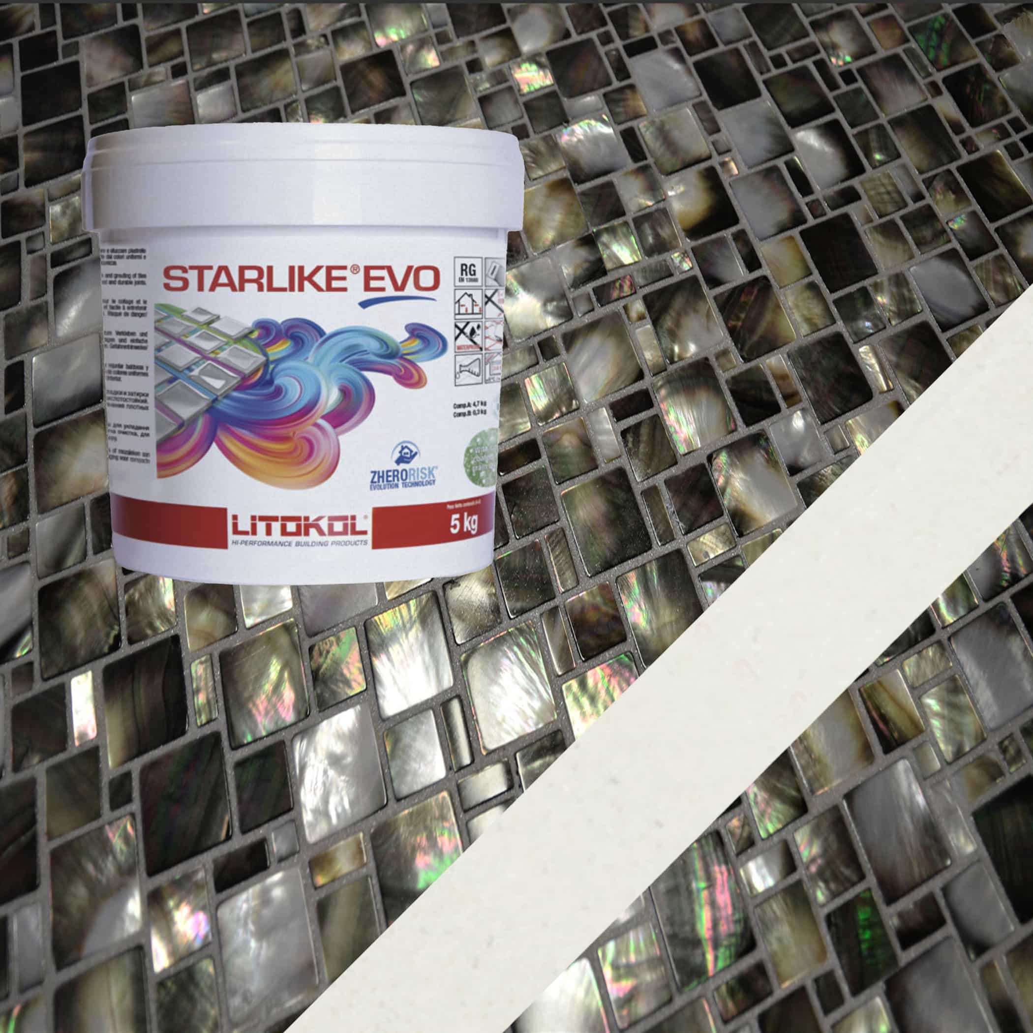 Litokol Starlike EVO Epoxy Grout 100 Bianco assoluto - Image 31