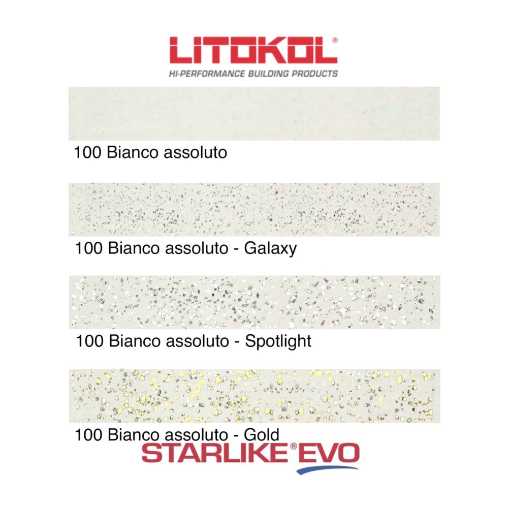 Starlike EVO Epoxy Grout 100 Bianco assoluto - Product Range Image