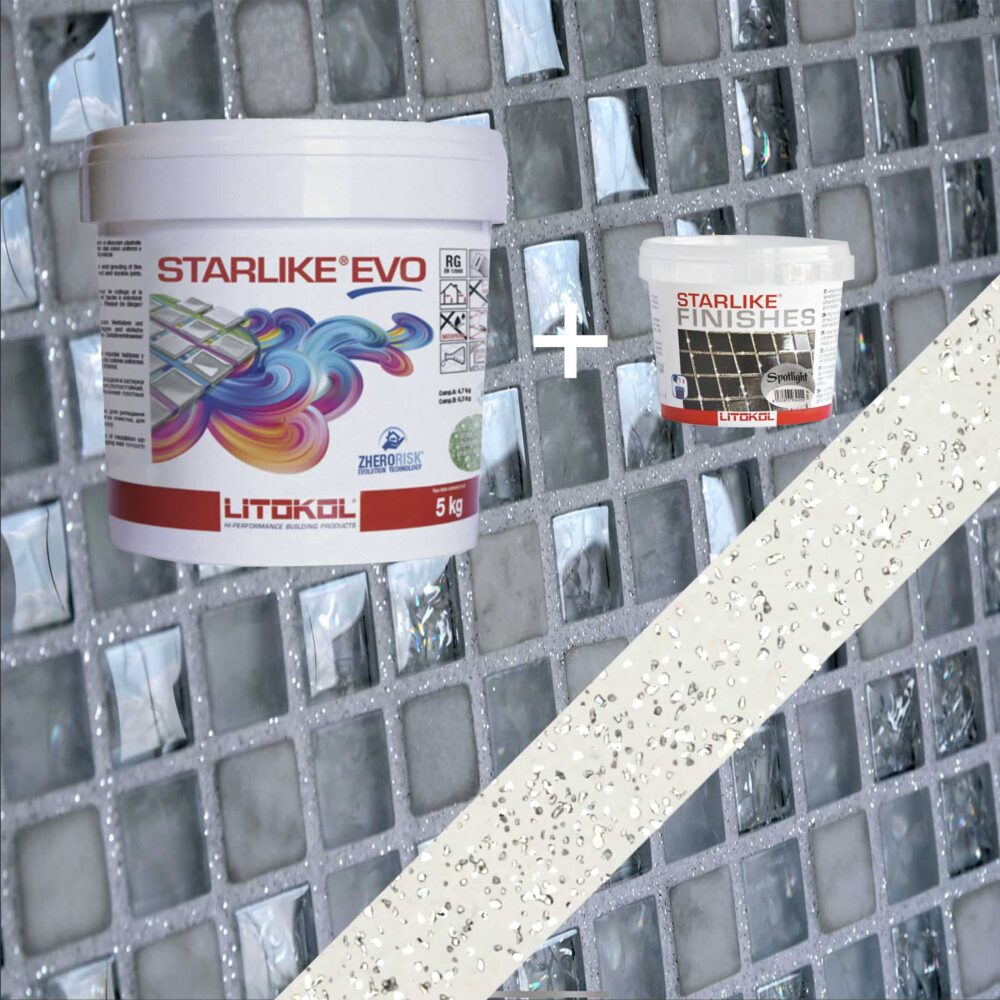 Starlike EVO Epoxy Grout 100 Bianco assoluto - 5kg Spotlight Variation Image
