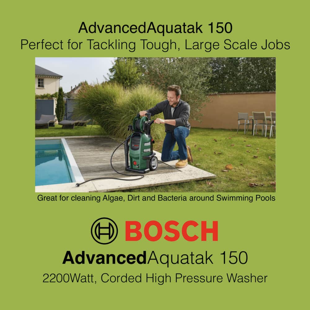 Bosch AdvancedAquatak 150 High Pressure Washer - Gallery Image