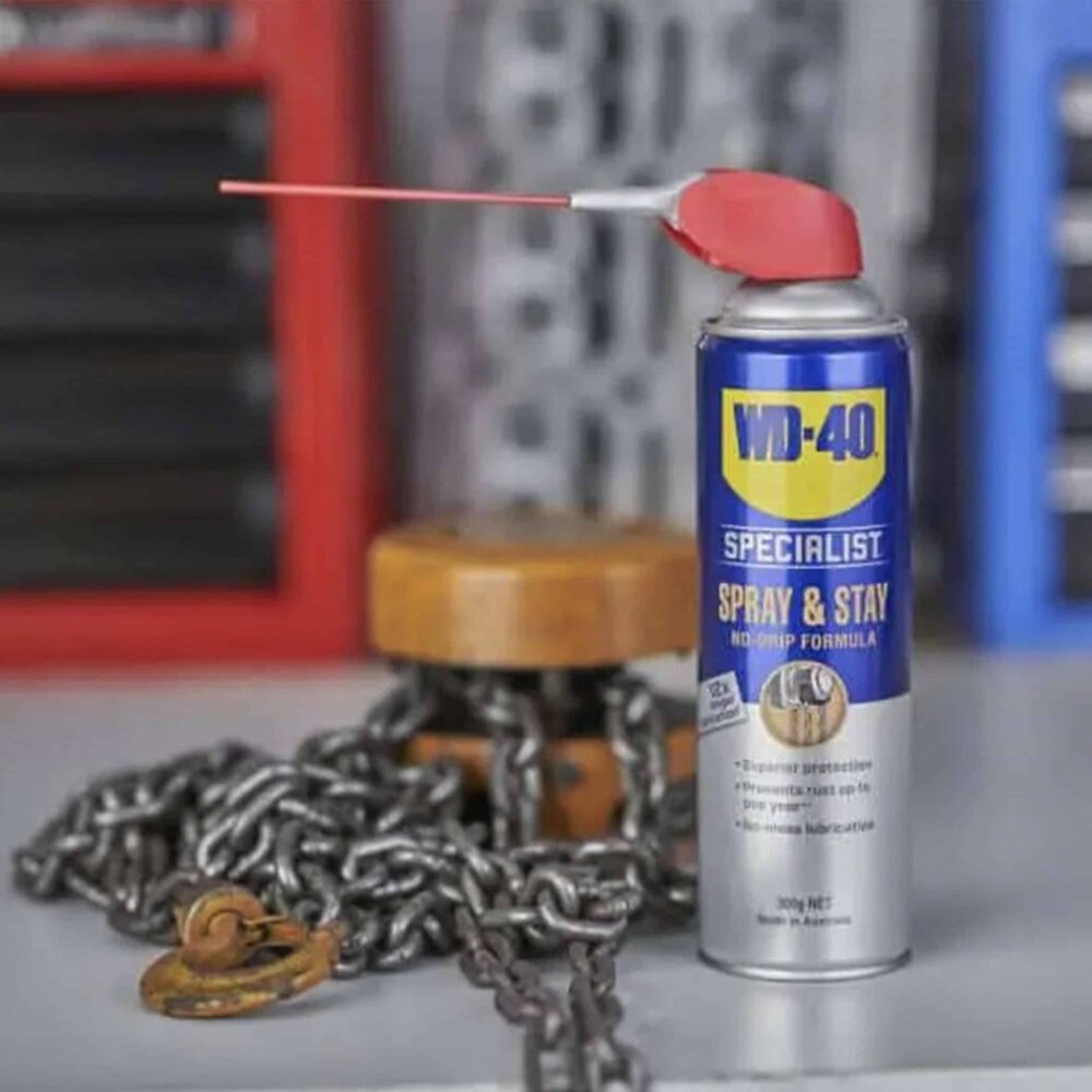 WD-40 Specialist Spray and Stay Gel Lubricant