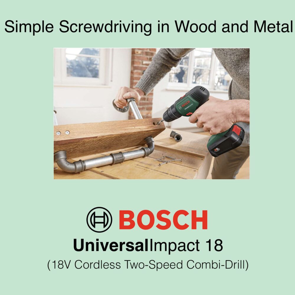 Bosch UniversalImpact 18V - Cordless Combi Drill
