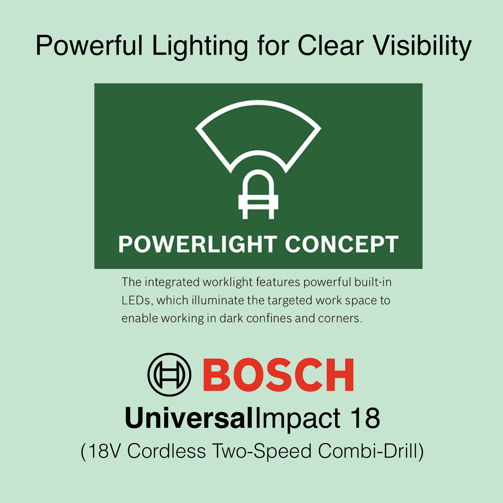 Bosch UniversalImpact 18V - Cordless Combi Drill - Image 10