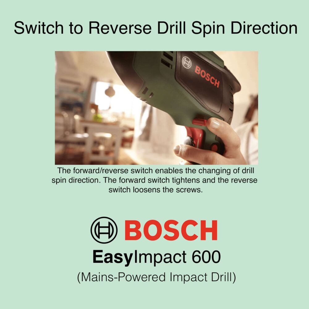 Bosch EasyImpact 600 - Corded Impact Drill
