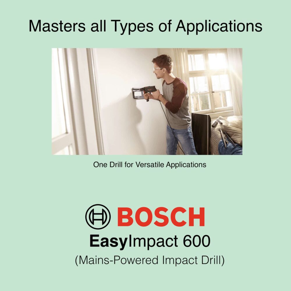 Bosch EasyImpact 600 - Corded Impact Drill
