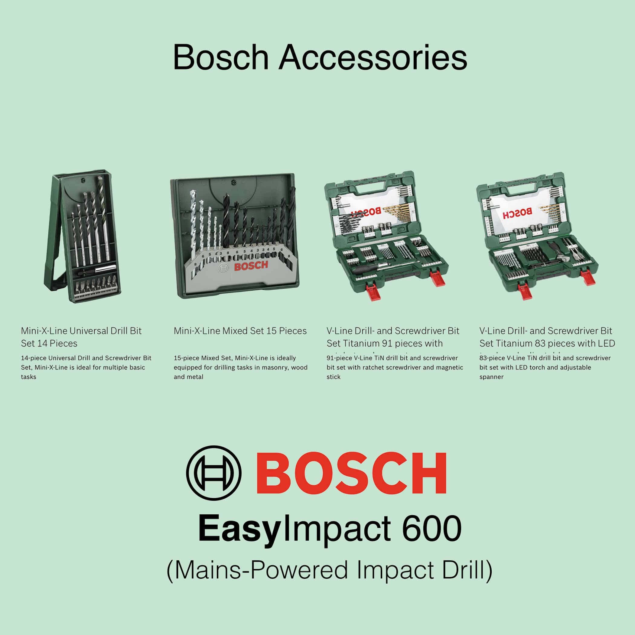 Bosch EasyImpact 600 - Corded Impact Drill - Image 10