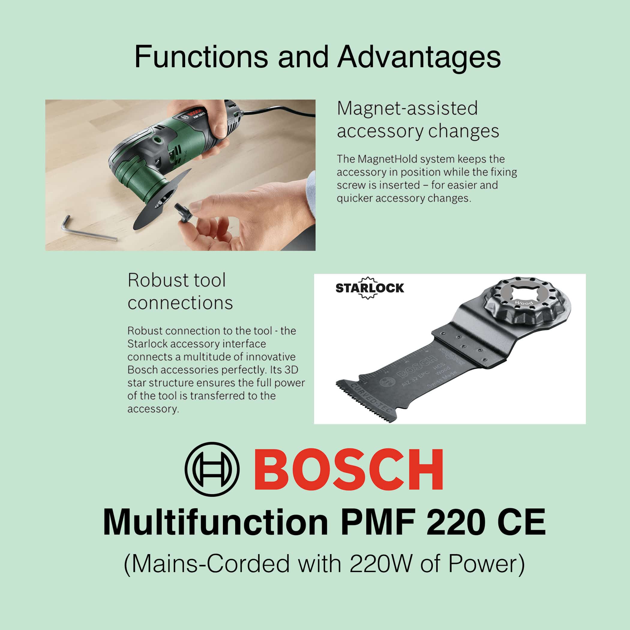 Bosch Multifunction PMF 220 CE - Image 3