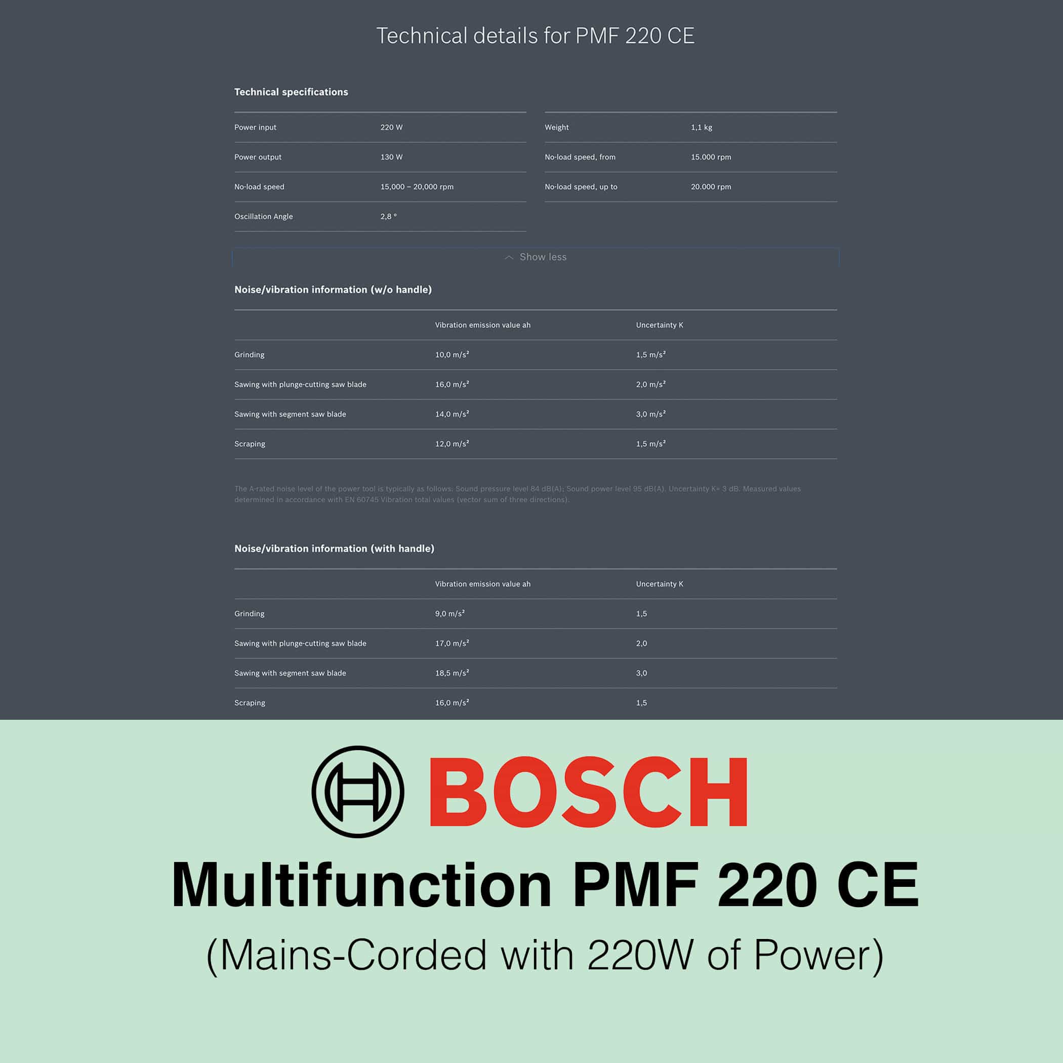 Bosch Multifunction PMF 220 CE - Image 14