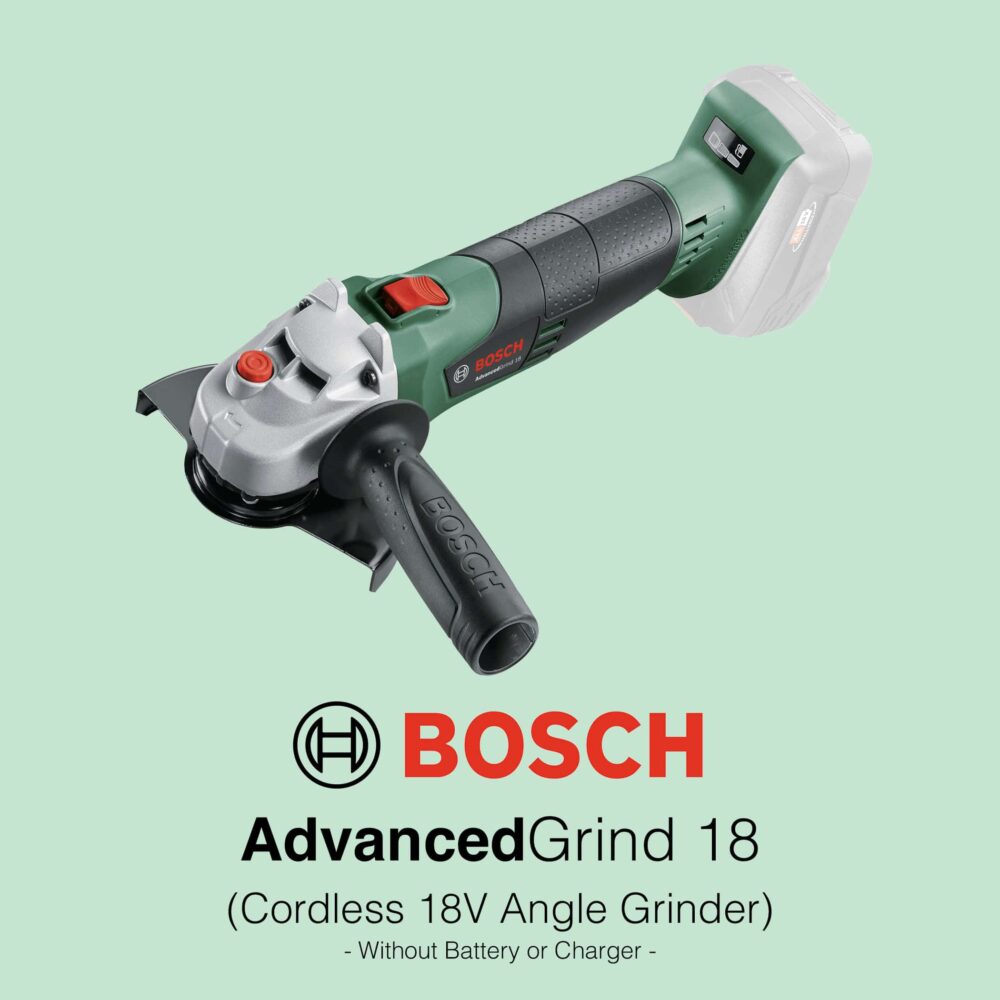 Bosch AdvancedGrind 18 - Cordless Angle Grinder