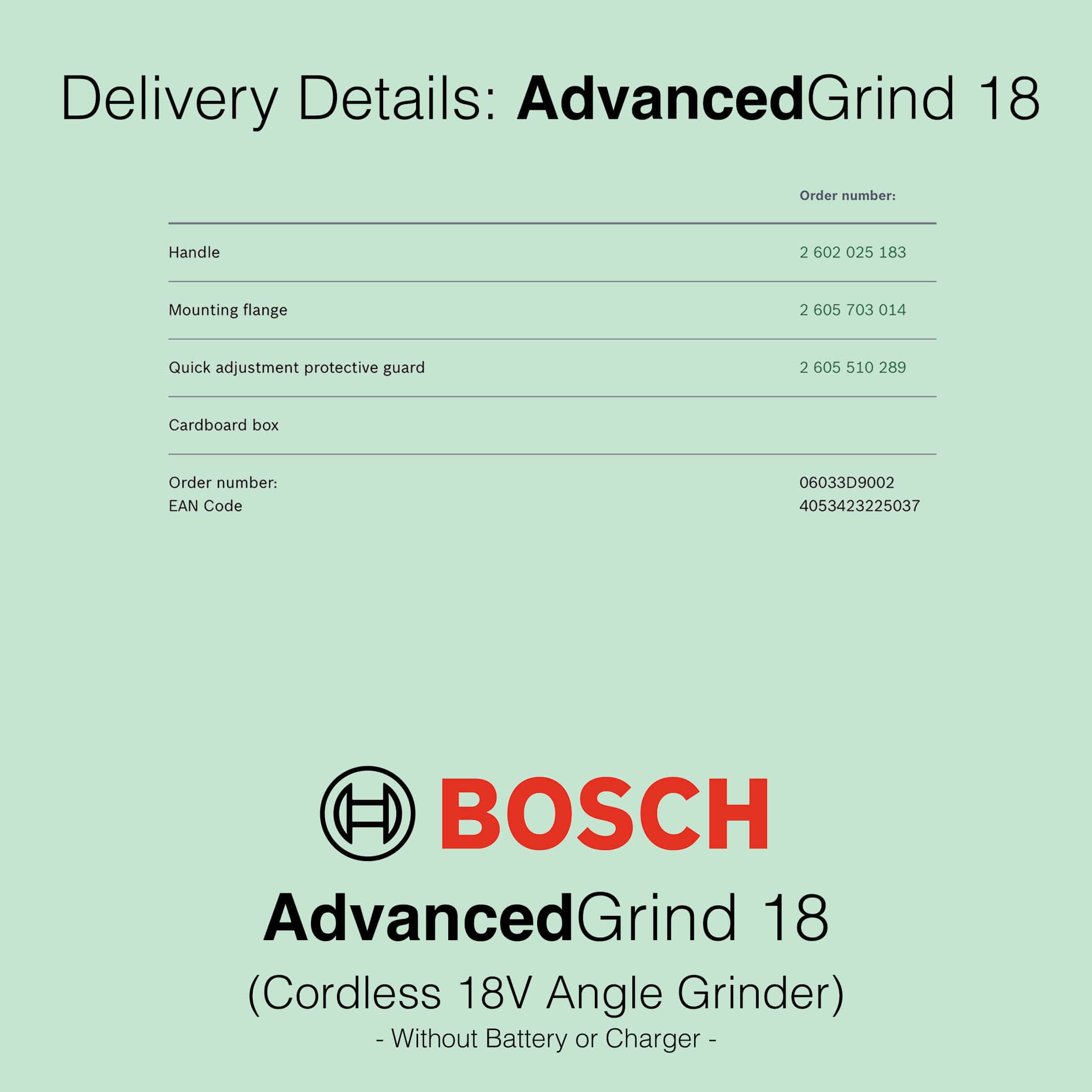 Bosch AdvancedGrind 18 - Cordless Angle Grinder - Image 13