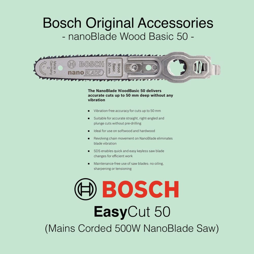 Bosch EasyCut 50 - Corded nanoBlade Saw