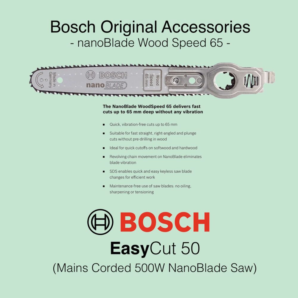 Bosch EasyCut 50 - Corded nanoBlade Saw