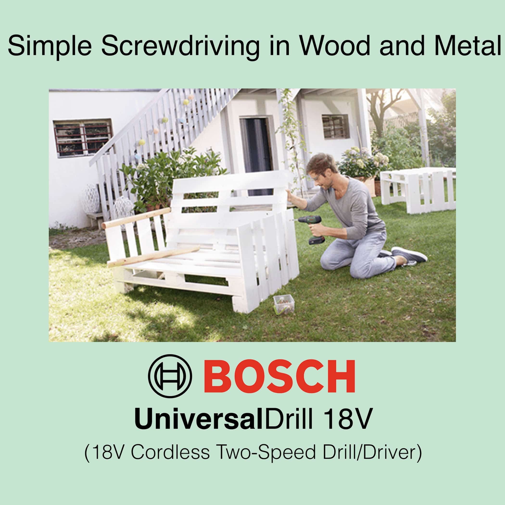 Bosch UniversalDrill 18V - Cordless Two Speed Drill - Image 3