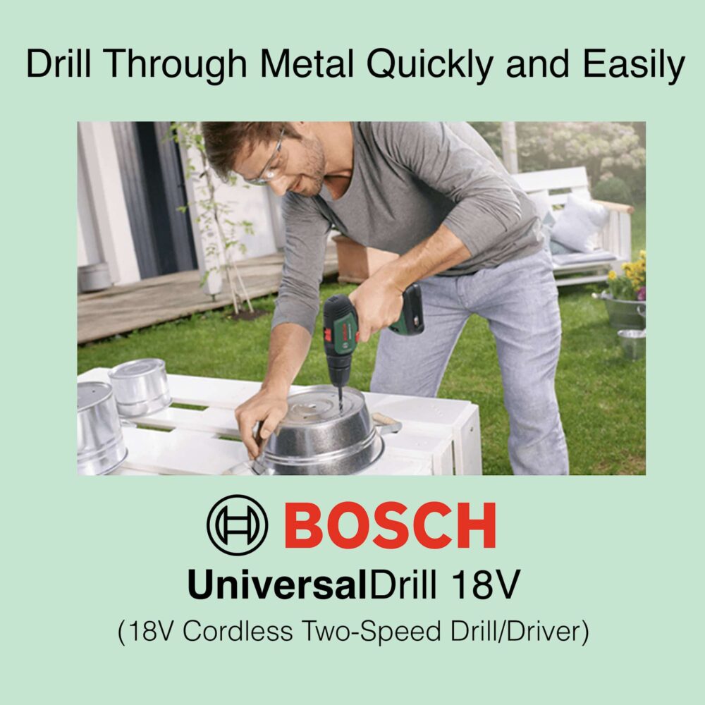 Bosch UniversalDrill 18V - Cordless Two Speed Drill