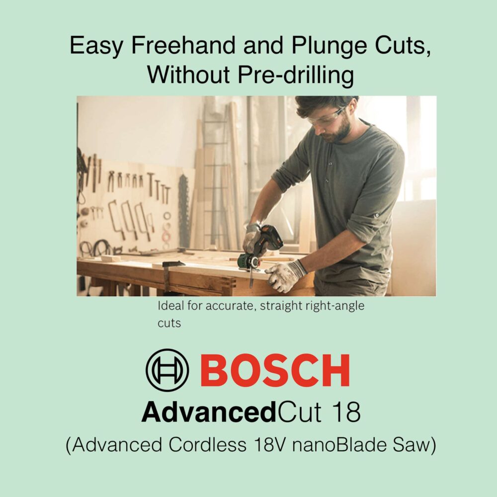 Bosch AdvancedCut 18 - Cordless nanoBlade Saw
