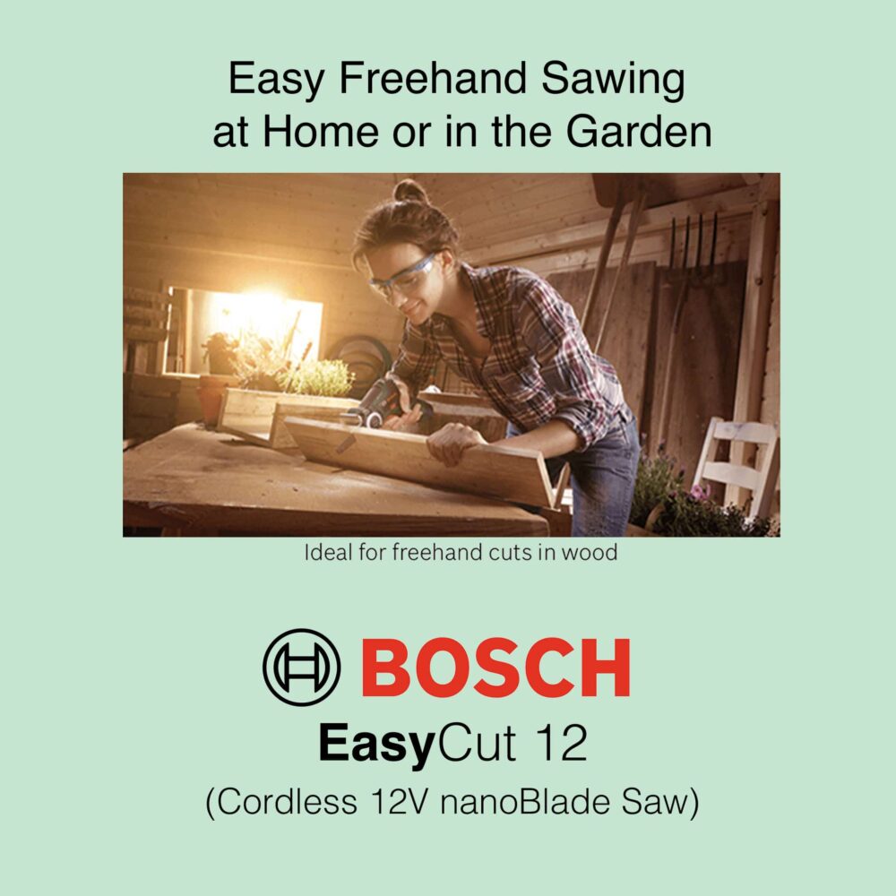 Bosch EasyCut 12 - Cordless NanoBlade Saw