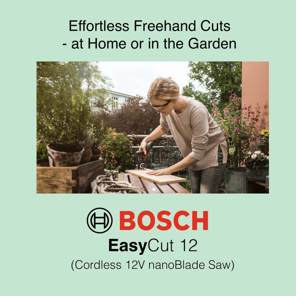 Bosch EasyCut 12 - Cordless NanoBlade Saw
