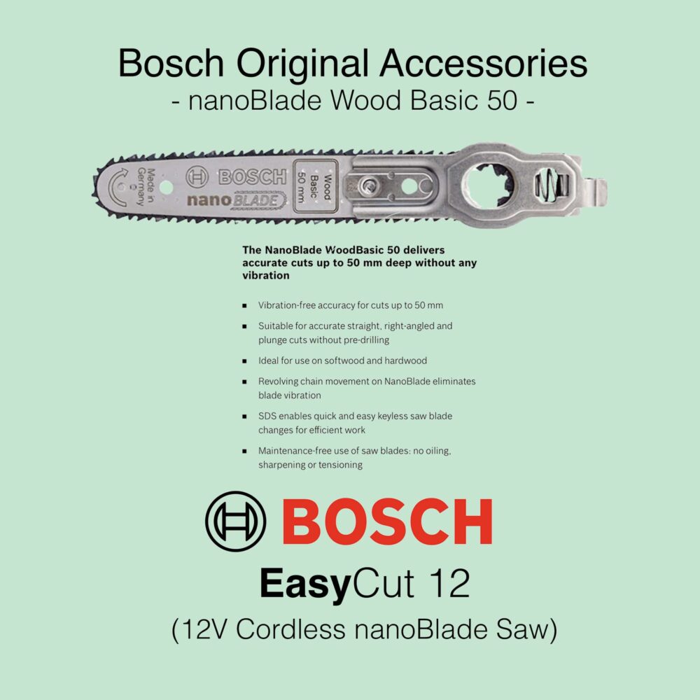 Bosch EasyCut 12 - Cordless NanoBlade Saw