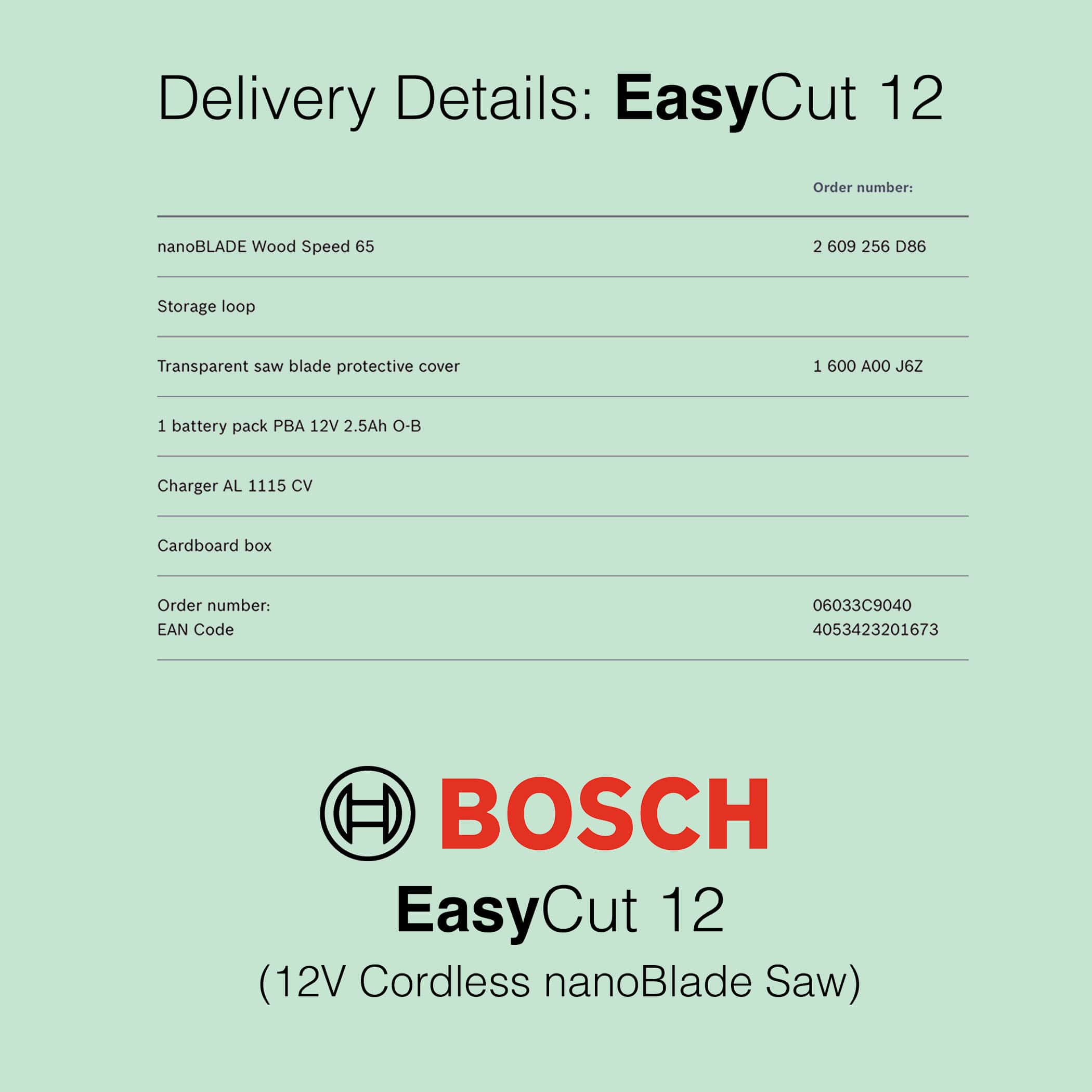 Bosch EasyCut 12 - Cordless NanoBlade Saw - Image 14