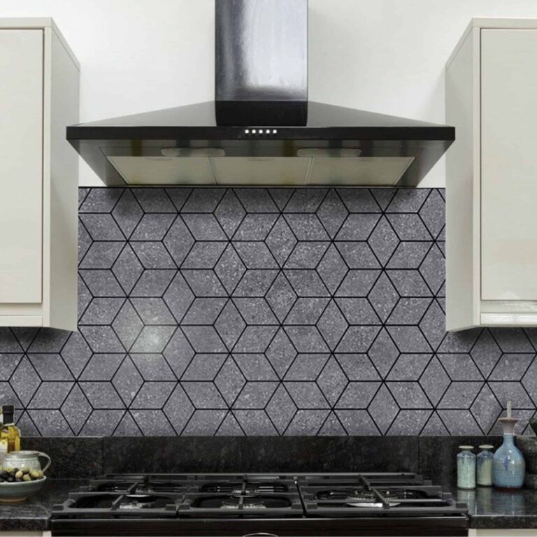 Frammenti Ash Semi Polished Porcelain Mosaic - Product Image 25