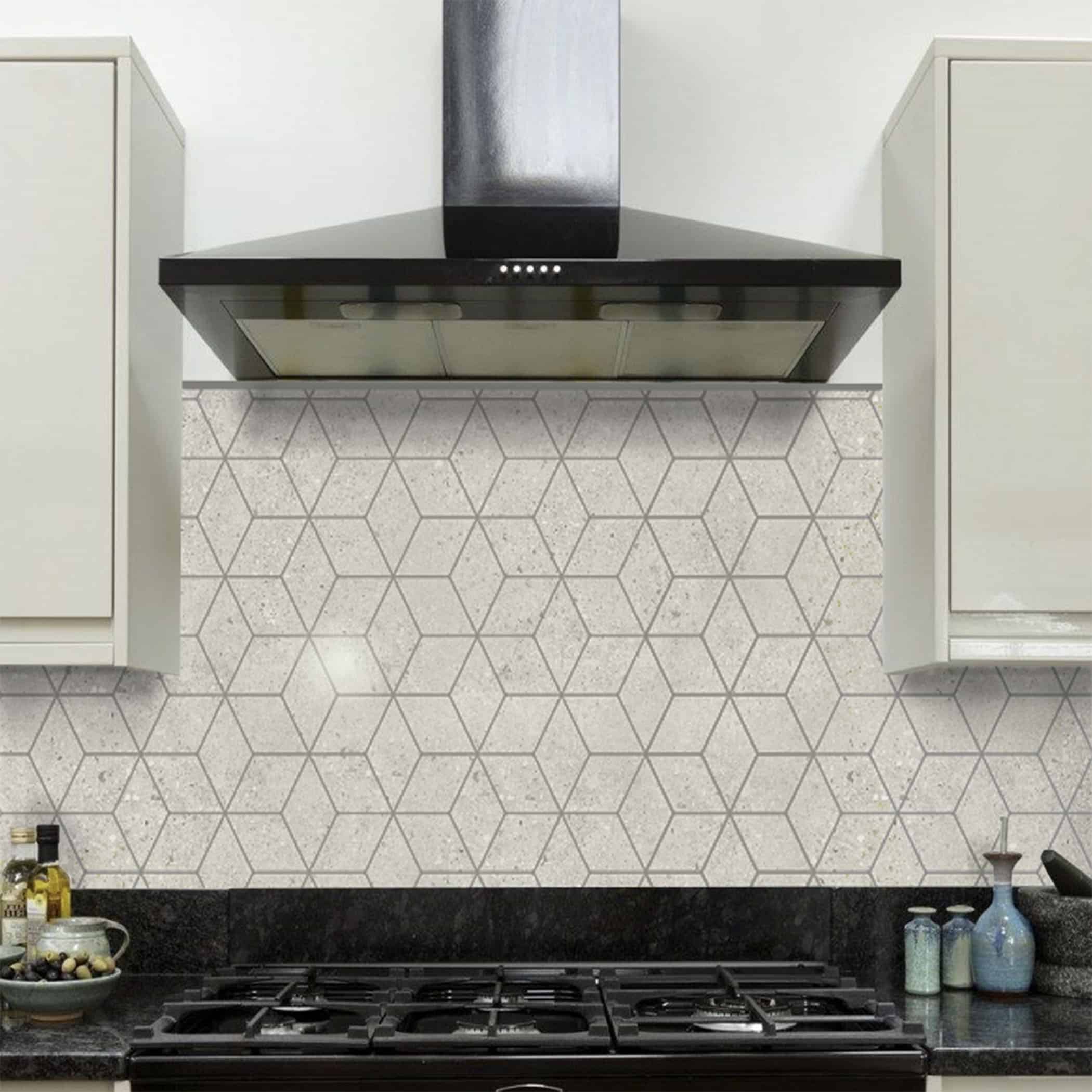 Bologna White Porcelain Mosaic Tile - Image 1