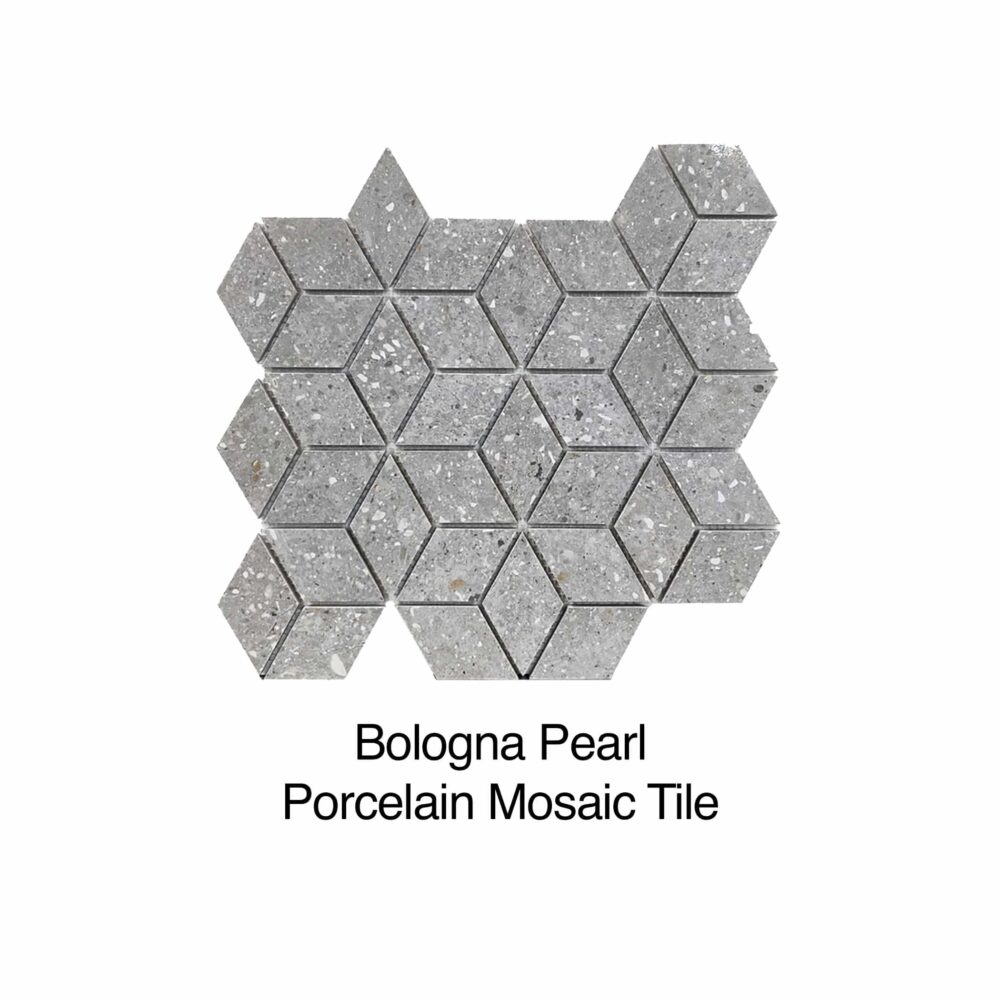 Bologna Pearl Porcelain Mosaic Tile