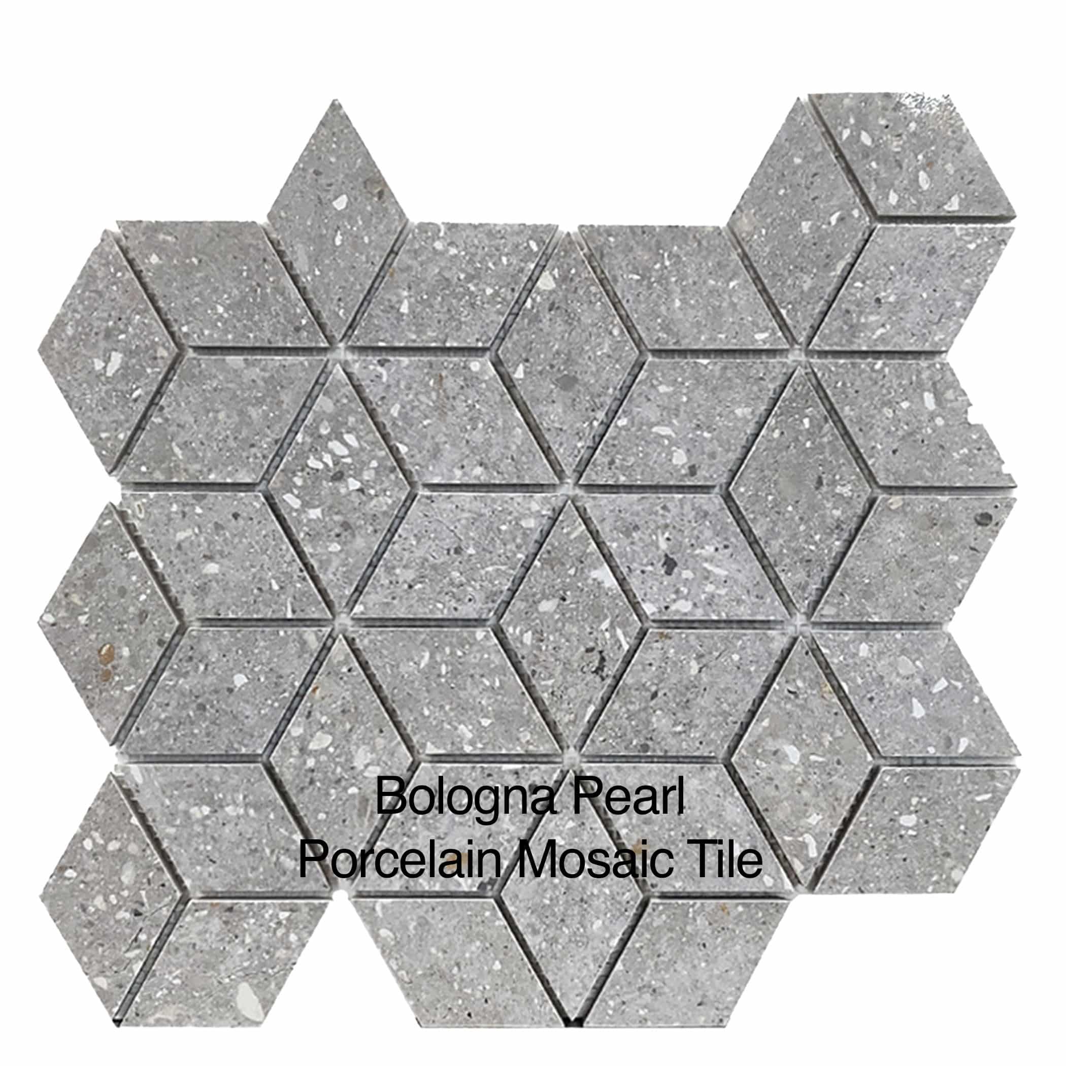 Bologna Pearl Porcelain Mosaic Tile - Image 2