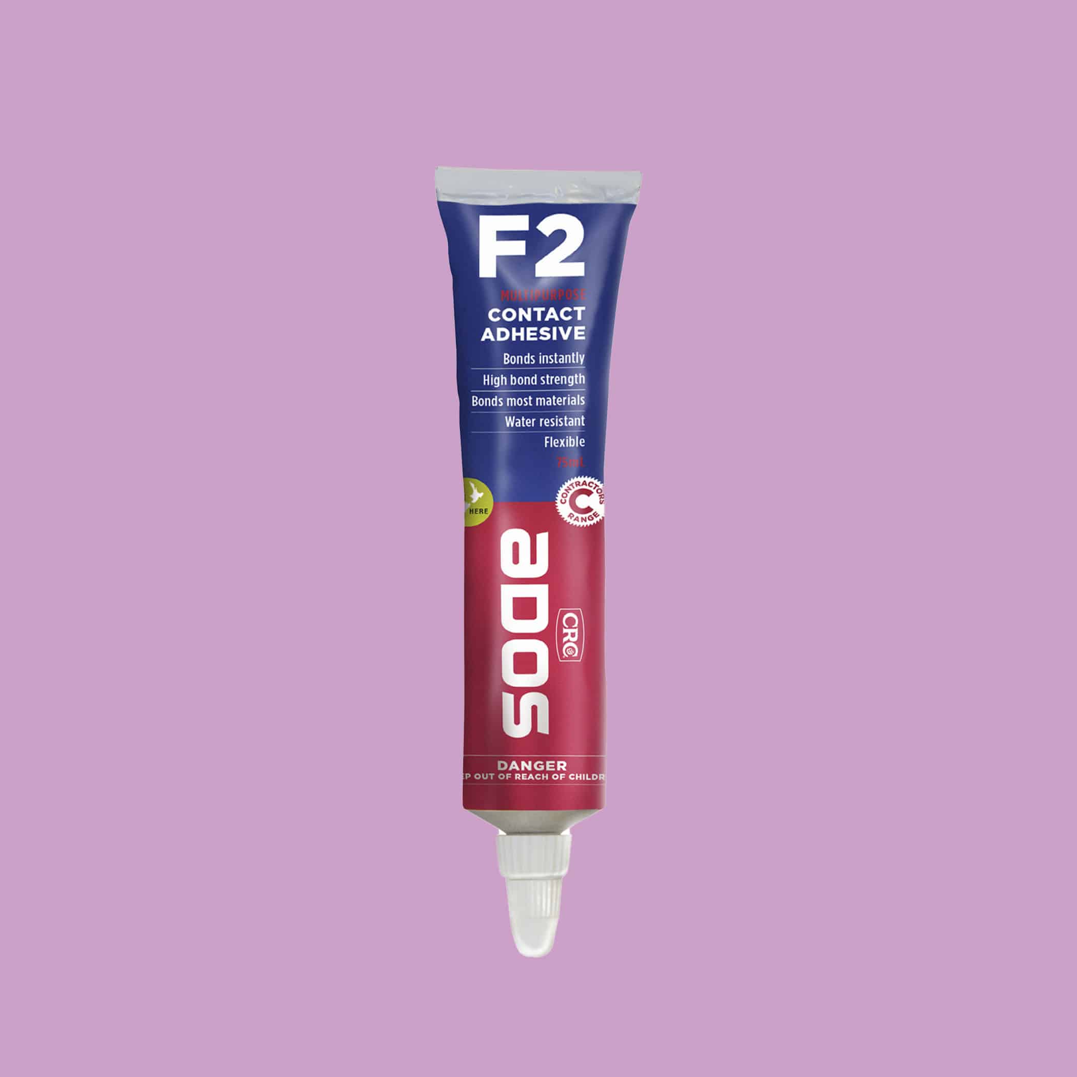 CRC ADOS F2 Contact Adhesive - 75ml, Per Item - Product Image