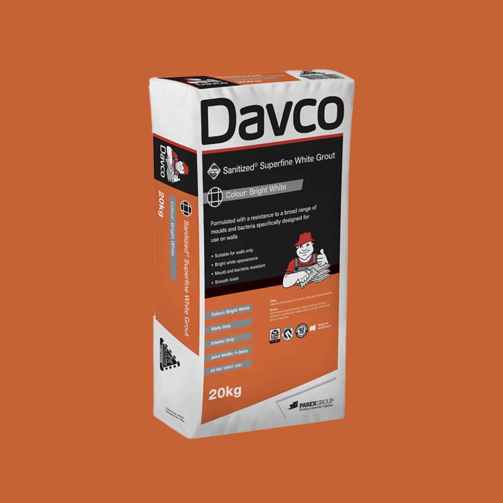 Davco Superfine White Grout
