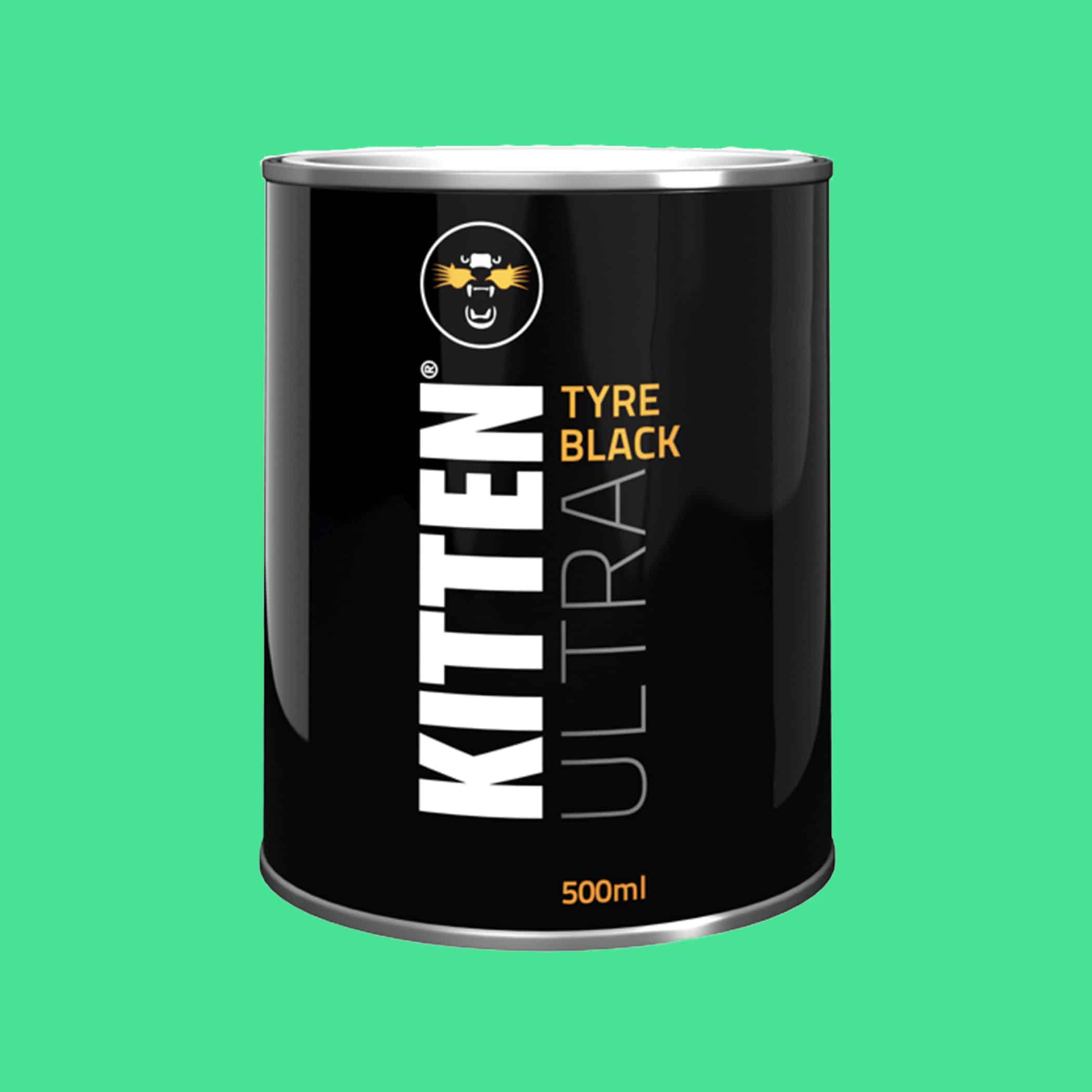 Kitten Ultra Tyre Black - Product Image