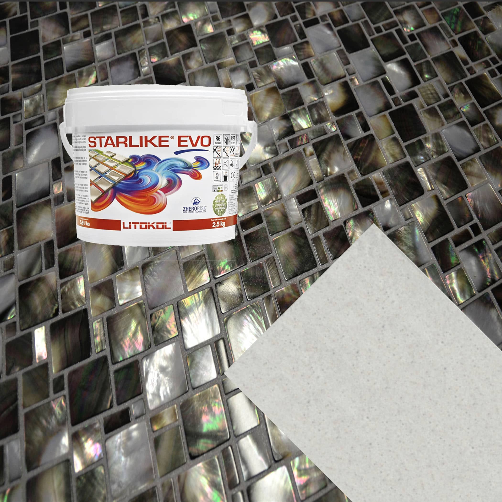 Starlike EVO Epoxy Grout 105 Bianco Titanio - Image 28