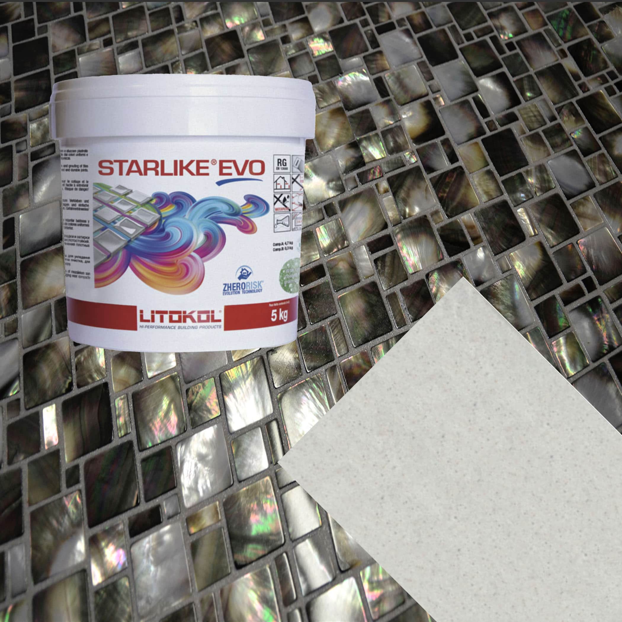 Starlike EVO Epoxy Grout 105 Bianco Titanio - Image 29