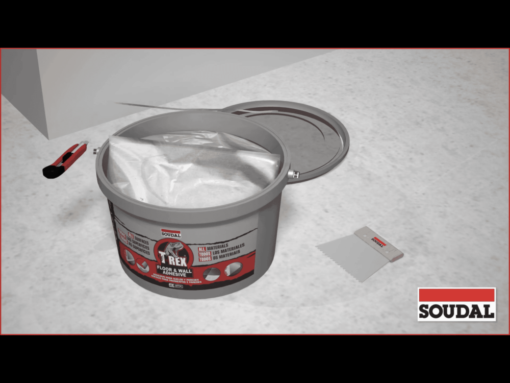 Soudal T Rex Floor and Wall Adhesive