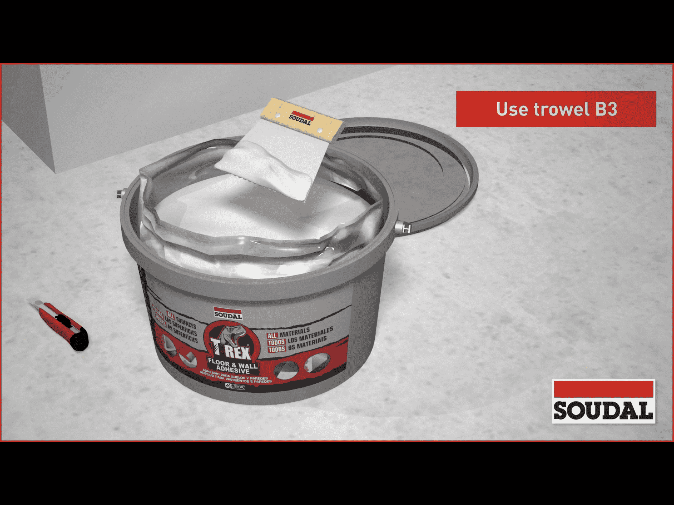 Soudal T Rex Floor and Wall Adhesive - Image 10