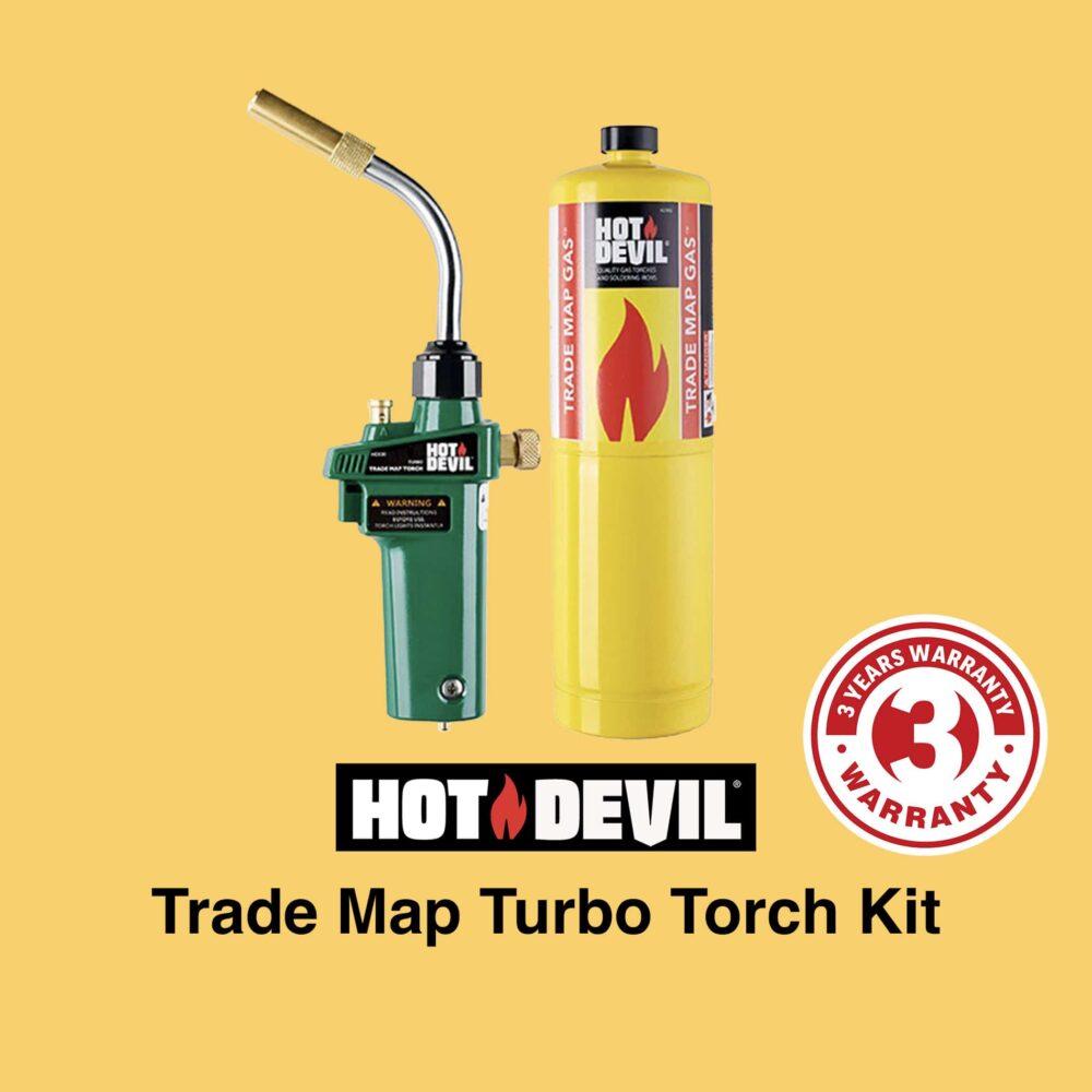 Hot Devil Trade Map Turbo Torch Kit