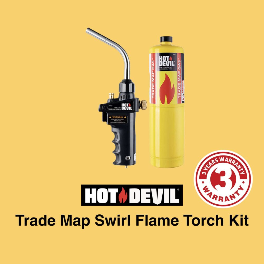 Hot Devil Trade Map Swirl Flame Torch Kit