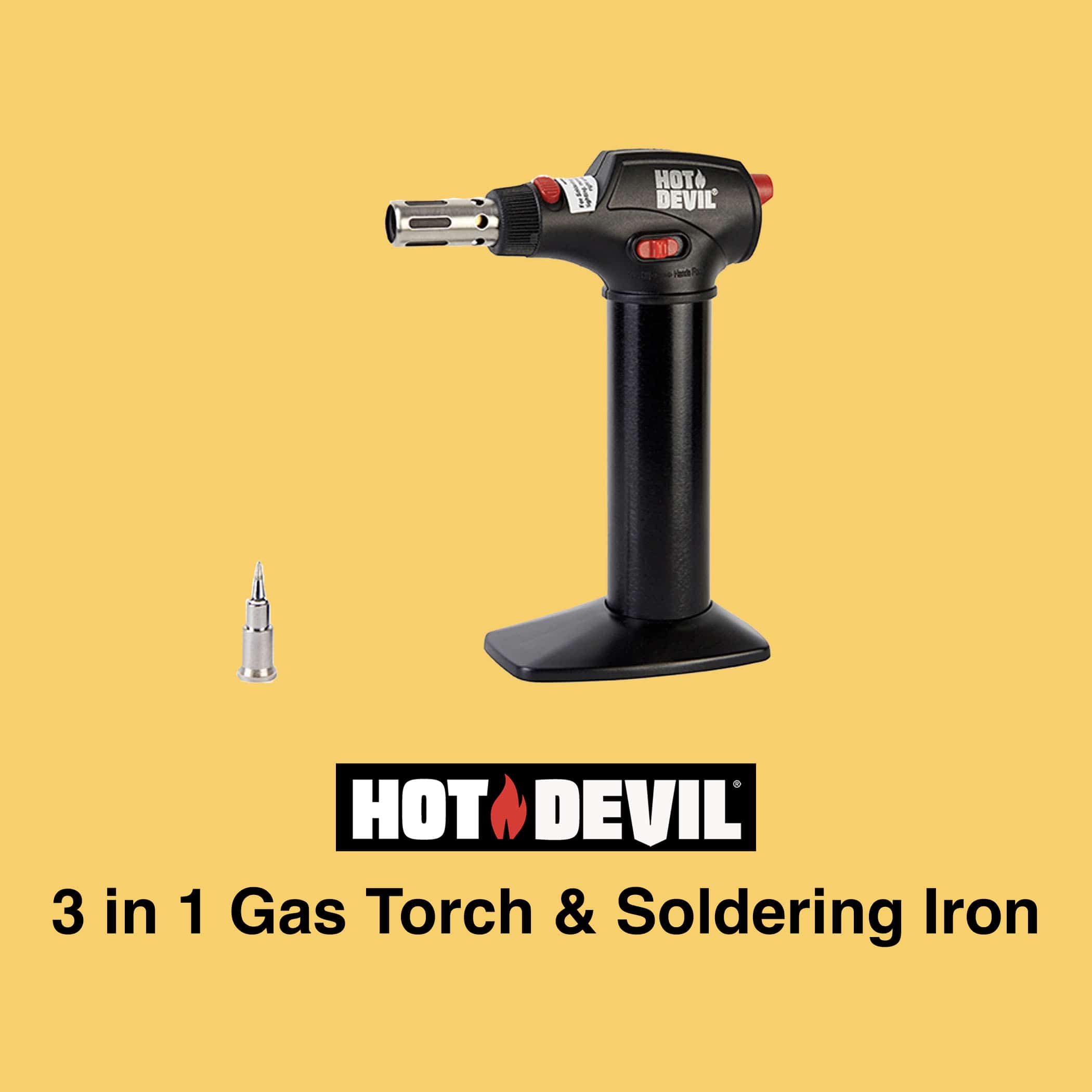 Hot Devil 3 in 1 Gas Torch and Soldering Iron - Image 2