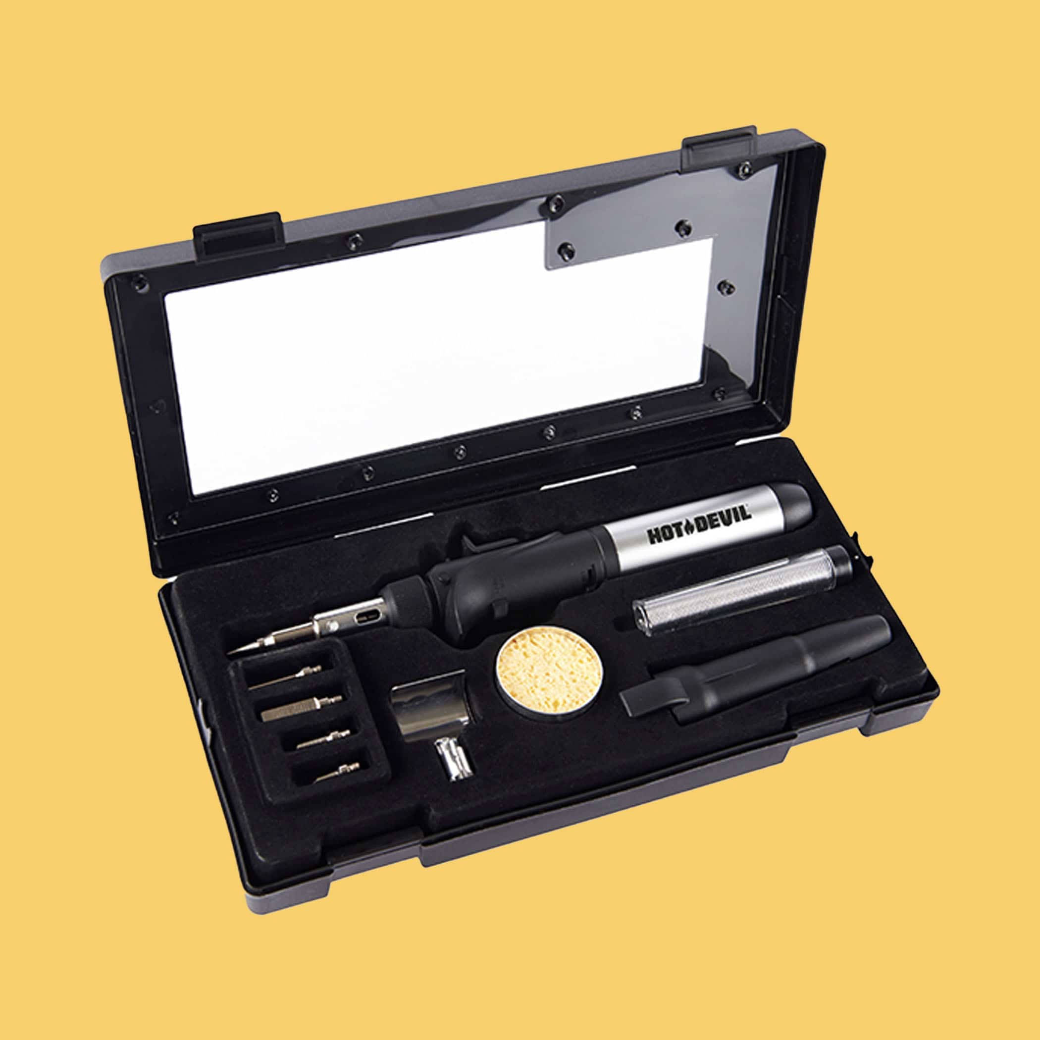 Hot Devil 10 Piece Soldering Iron and Torch Kit - Image 1
