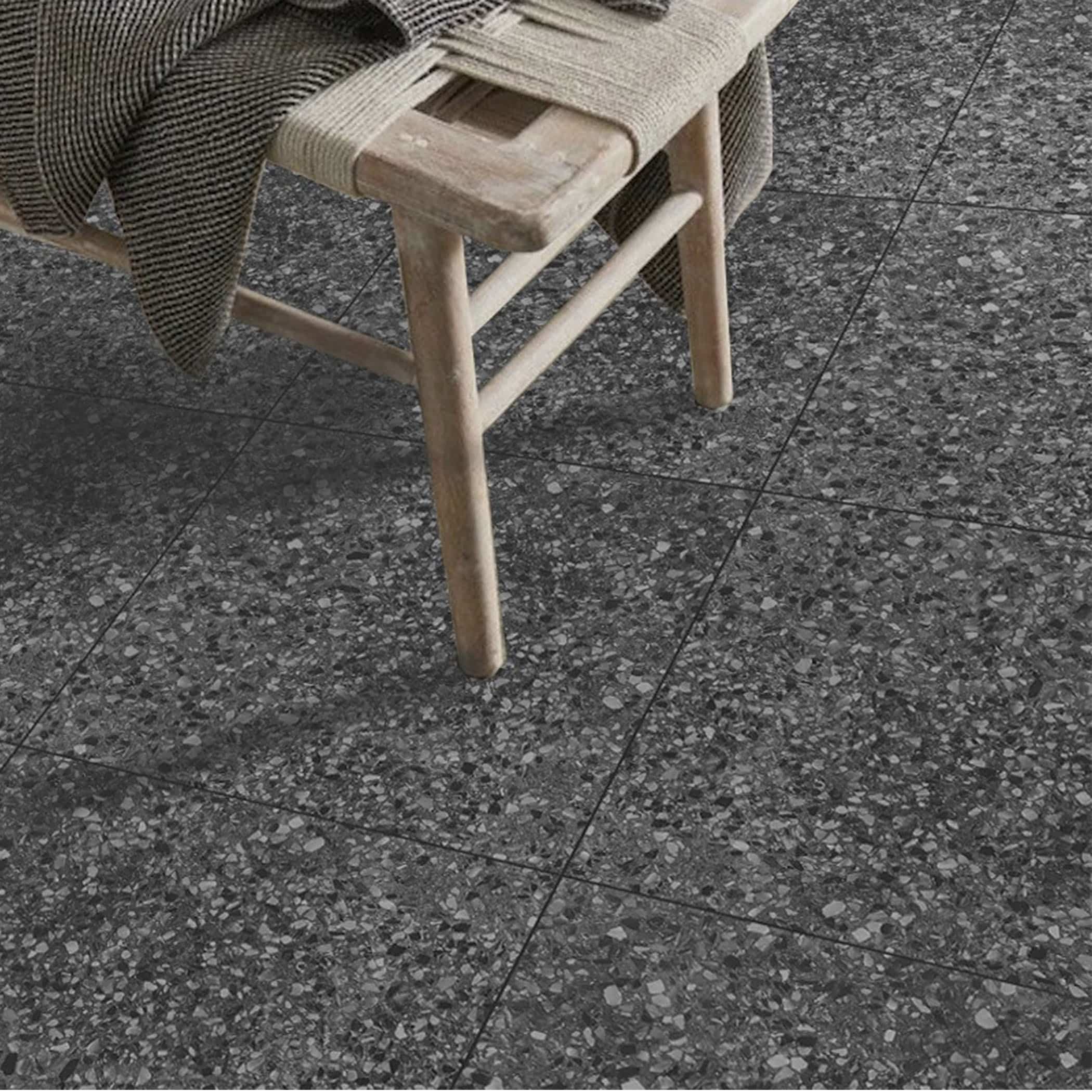 Aqualagna Dark Grey Porcelain Tile - Image 1