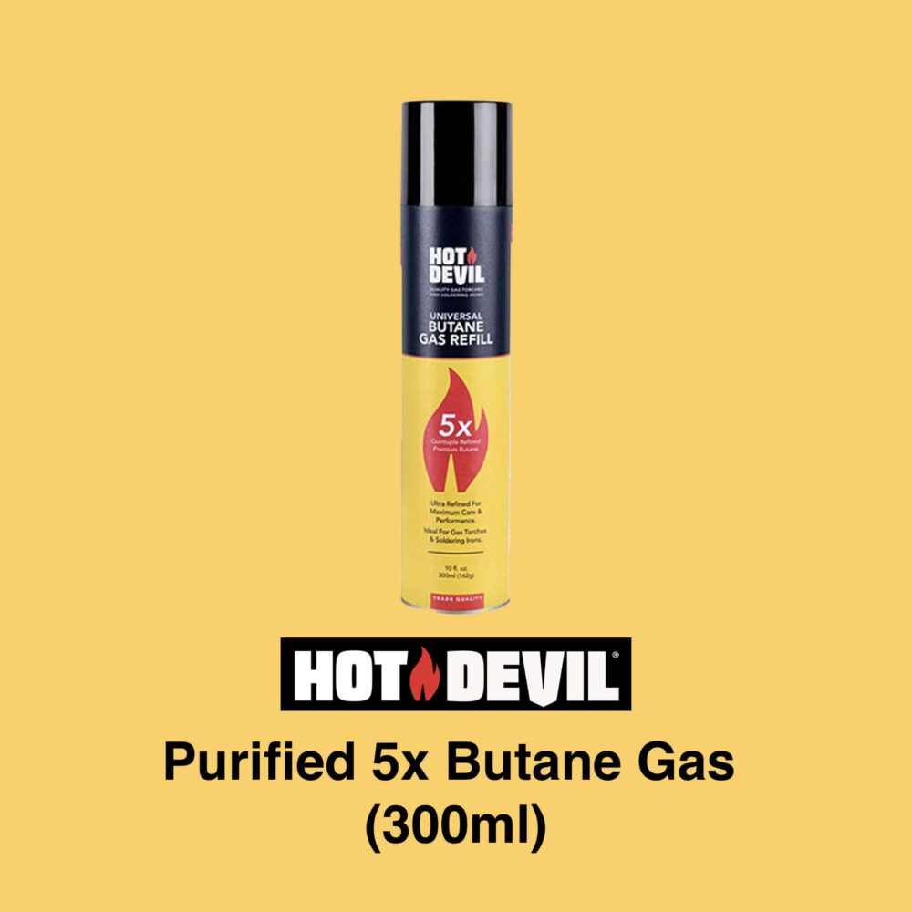 Hot Devil 5X Purified Butane Gas