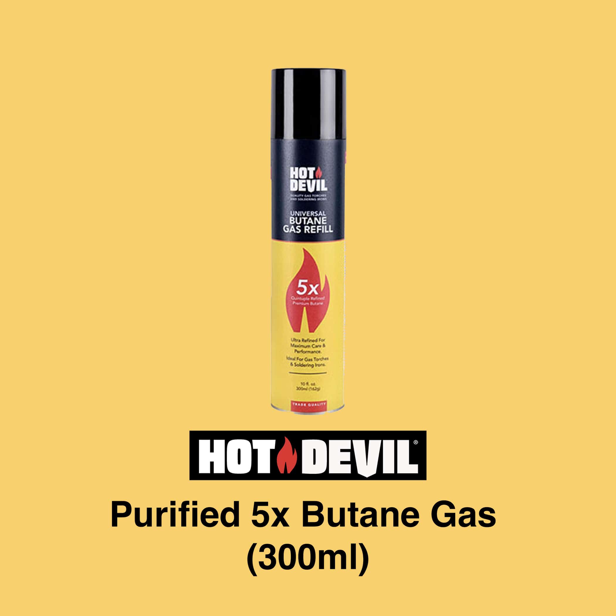 Hot Devil 5X Purified Butane Gas - Image 2