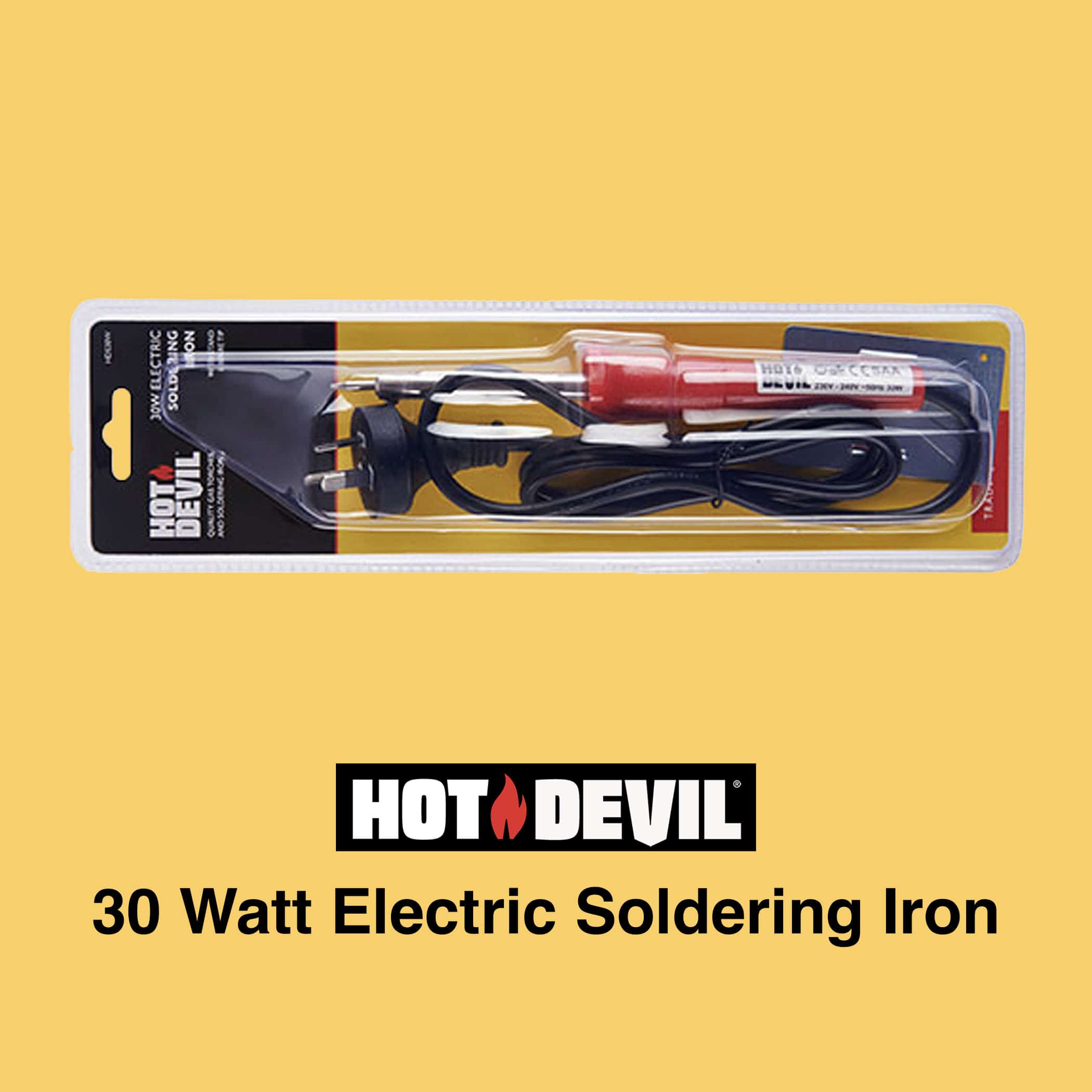 Hot Devil Electric Soldering Iron 30W - Image 3