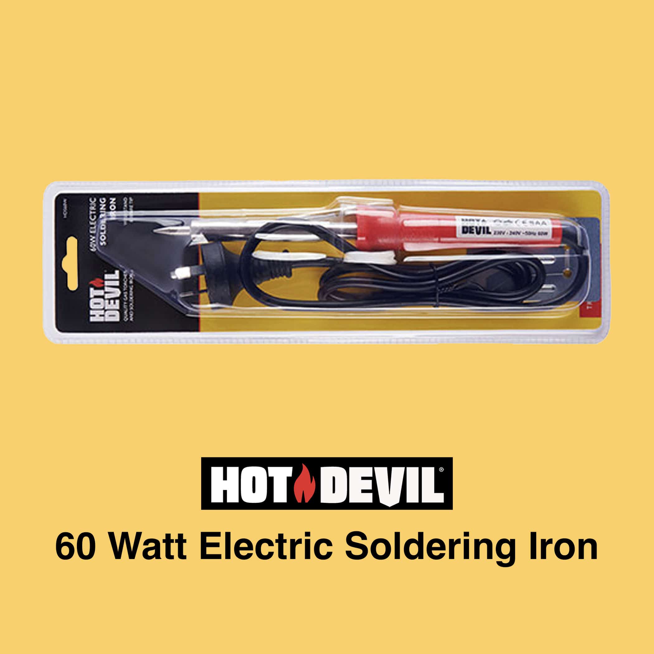 Hot Devil Electric Soldering Iron 60W - Image 3