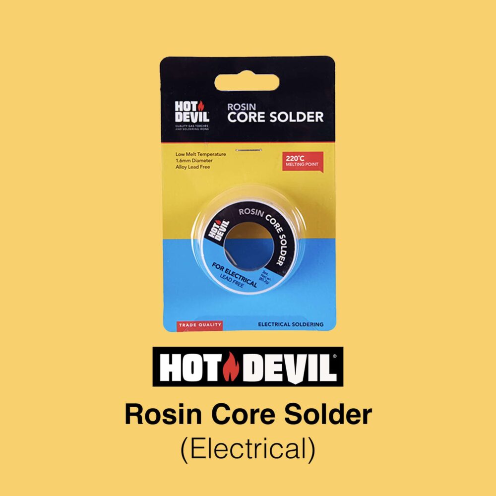Hot Devil Rosin Core Solder