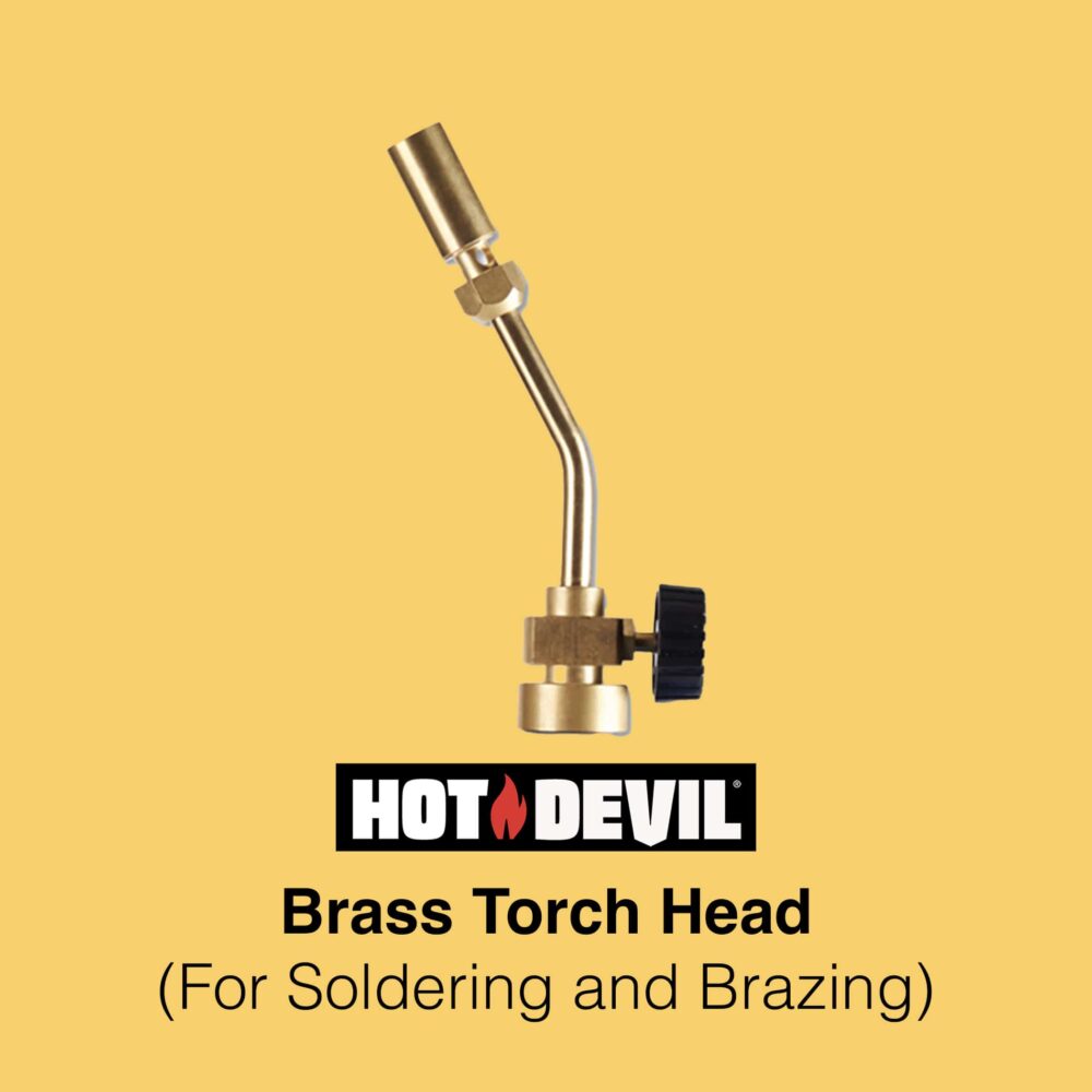 Hot Devil Brass Torch Head