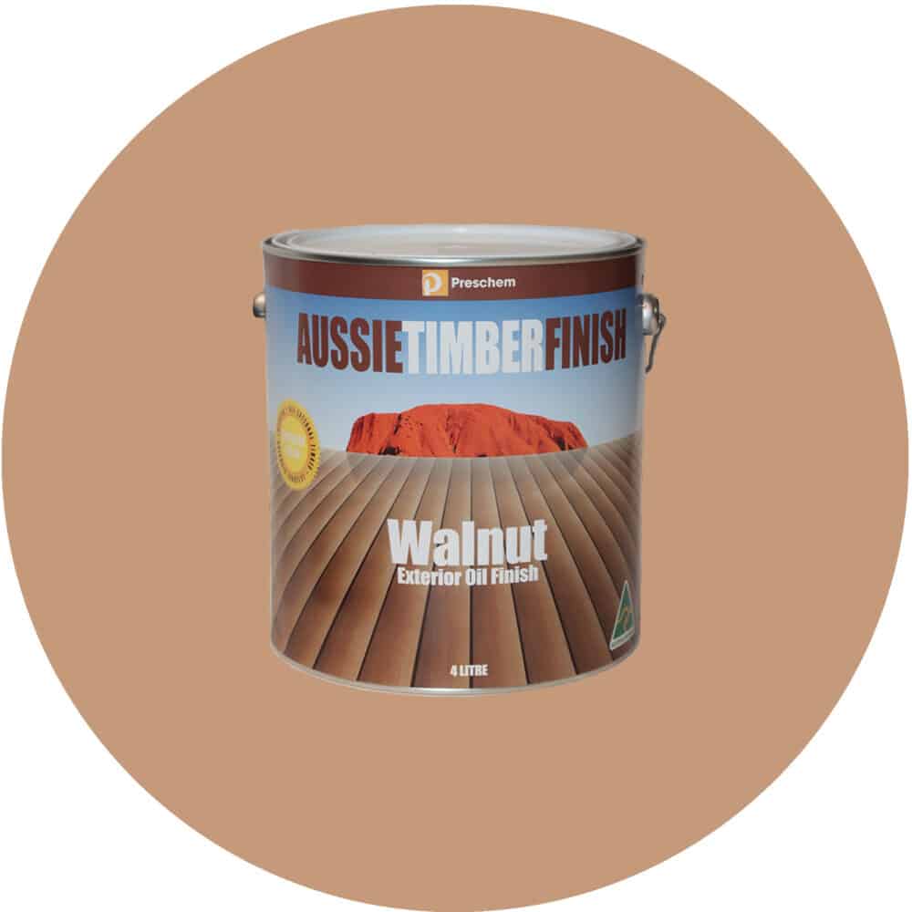 Preschem Aussie Timber Finish Walnut Decking Oil - 4 Litre Variation Image