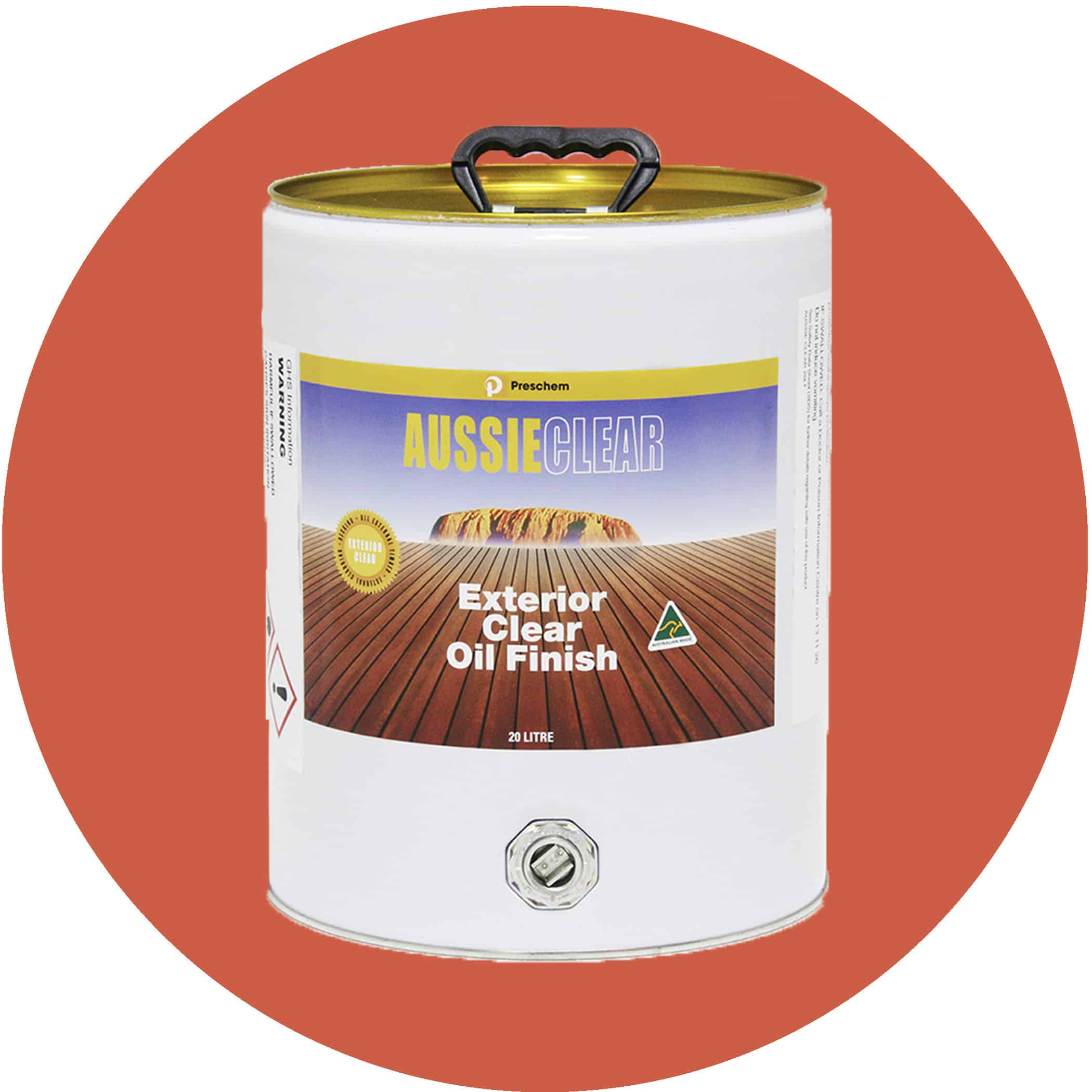 Preschem Aussie Clear Decking Oil - 20 Litre Variation Image
