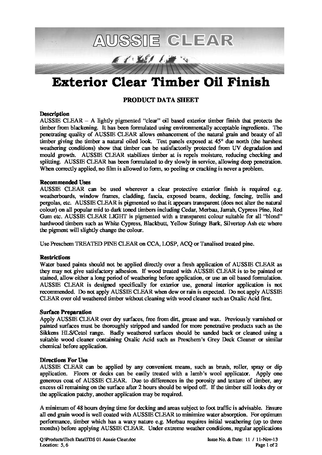 Technical Specifications